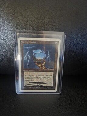 Icy Manipulator MTG Card - Mono Artifact Signed by Douglas Shuler